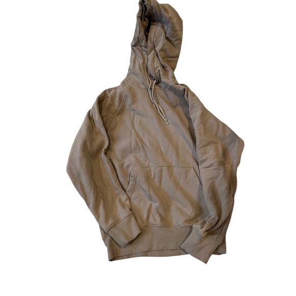 H&M Oversized Tan Hoodie Mens Small - Picture 1 of 4